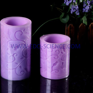 LED Electric Flameless Candle Light Flickering Plastic Pillar Taper Tealight Candles Festival Wedding Celebration Decoration