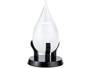 Admiral Fitzroy Storm Glass, Water-drop Style