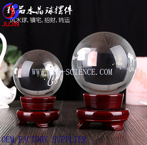 Clear crystal sphere for home Decoration Gift