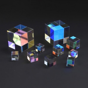 X-Cube Prism RGB Prisma de dispersión Física y decoración Espectro luminoso Modelo educativo Accesorios fotográficos