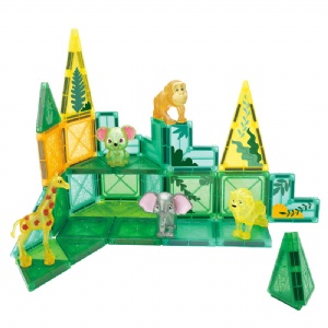 Magnetic Colored Building Block Childrens Educational Toy Tiles