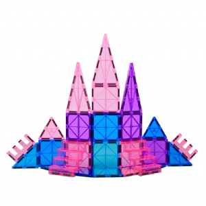 2 Stairs Princess Castle Building Toys Magnetic Tiles