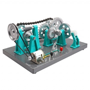 High School Physics Teaching Instrument Electric Mechanical Gear Rotation Experimental Equipment Model Demonstration for Study